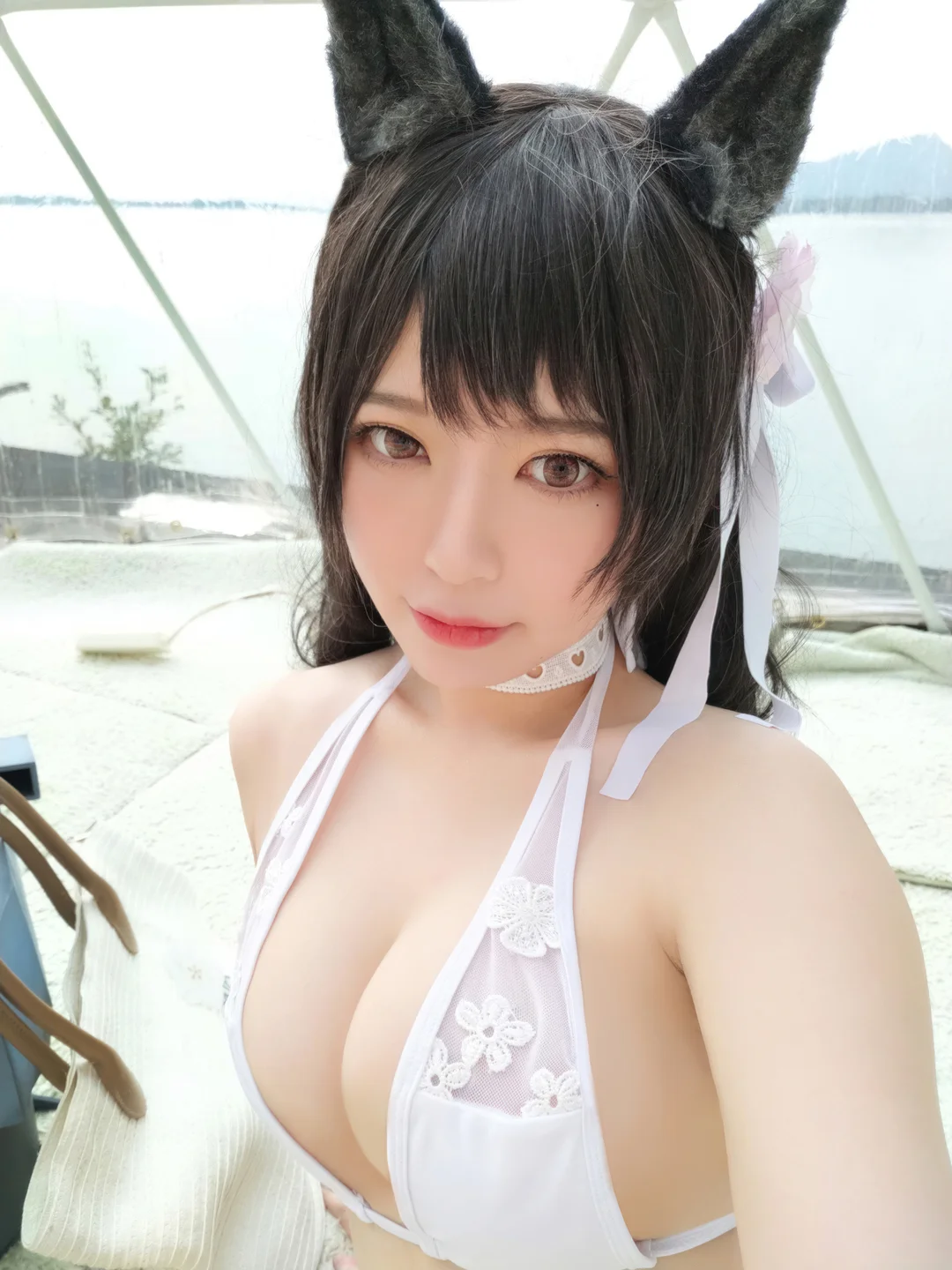 半半子 - No.100 碧蓝航线·爱宕 泳装 [27P-171MB] tg@simisebaisi 【丝足阁】021.webp